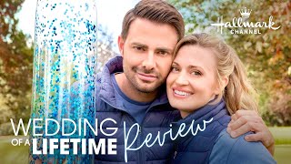 Hallmark Movie Review  Wedding of a Lifetime [upl. by Rafi99]