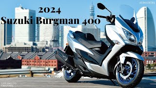 2024 Suzuki Burgman 400  The Perfect Blend of Comfort Convenience and Capability [upl. by Henley]