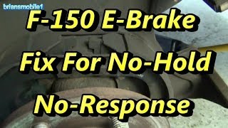 How to Fix an F150 EBrake [upl. by Derreg]