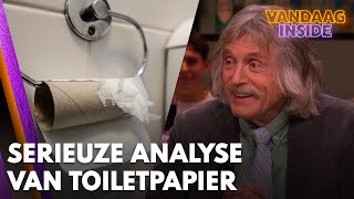 Johan doet serieuze analyse van toiletpapier Er zit heel erg verschil in de zachtheid [upl. by Yluj]