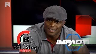 IMPACTs Lashley on Balancing Bellator and IMPACT Schedule [upl. by Odetta]