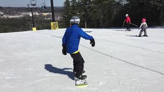 Snowboarding at Nashoba Valley Ski Area [upl. by Brittney]