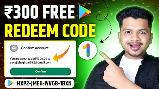 Google One 300 Redeem Code  Free Redeem Code  Free Redeem Code App  Google Play Redeem Code [upl. by Nerej]