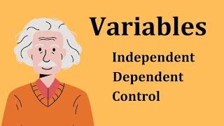 IndependentDependent and Control Variables [upl. by Gordan]