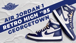 AIR JORDAN 1 🏀 RETRO HIGH 85 GEORGETOWN I Unboxing  Opinión  sneakers [upl. by Akenat593]