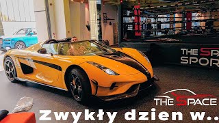 Koenigsegg Regera na korcie tenisowym  Cullinan LaFerrari Regera  Polski mechanik w Dubaju [upl. by Nytsua]