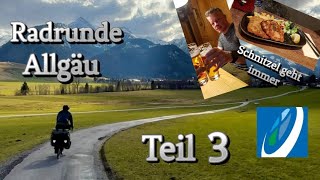 Radrunde Radtour Allgäu Bikepacking gravelbike cannondale Wetter wird besser⚠ [upl. by Enialem]