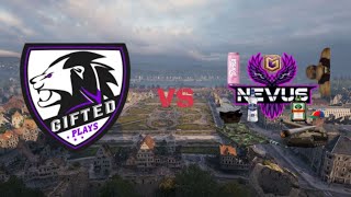 World of Tanks Advances  GIFTD vs NEVUS 298 [upl. by Dinnie]