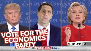 Vote for The Economics Party Clifford vs Trump amp Clinton [upl. by Aeneus]