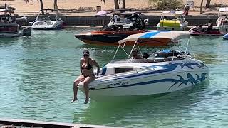 London Bridge  Bridgewater Channel  Rotary Park Beach In Lake Havasu City Arizona [upl. by Alyahsat]