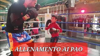 kick boxing boutiALLENAMENTO AI PAO PER BOUTI WASSIM2022 [upl. by Erasmo348]