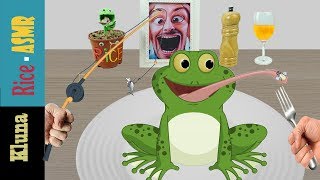 Kluna Tik Incredible Frog  Kluna Tik Style Dinner 43  ASMR eating sounds no talk [upl. by Apul]