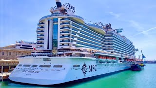 MSC Seaside Cruise Ship Tour 4K [upl. by Attennyl639]