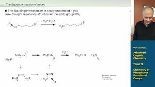 Advanced Organic Chemistry  Organophosphorus Chemistry [upl. by Amlez]