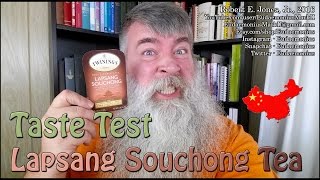 Taste Test  LAPSANG SOUCHONG TEA  Day 17181 [upl. by Eizle]