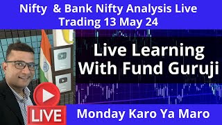 GapUp   Nifty Prediction and Bank Nifty Analysis for Monday 13 May 24  Bank Nifty Tomorrow [upl. by Corenda689]