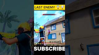 LAST ENEMY🤯😱OMG😳BR RANKfreefire garenafreefire tranding tondegamer [upl. by Burnight]