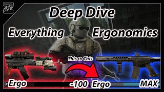 Ergonomicsl  Deep Dive on how good is Ergonomics  127  Escape from Tarkov [upl. by Robbie]