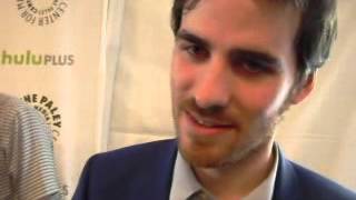 Once Upon a Time Colin ODonoghue Interview from Paleyfest 2013 [upl. by Atcele]