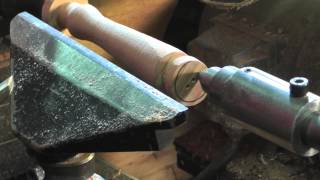 Elliptische Werkzeuggriffe drechseln  Turning wooden elliptic tool handles [upl. by Boland243]