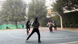 Half Court Basketball  Magnolias Gurgaon  13124 [upl. by Aerdnad]