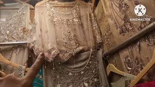 Bridal designer shopping 🛍️ liberty Market Lahore [upl. by Karlotte]