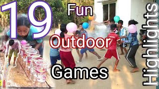 19 Collections of Fun Outdoor Games [upl. by Enihpets]