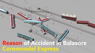 The Coromandel Express Train Accident in Balasore Unraveling the Cause [upl. by Alegnaed323]