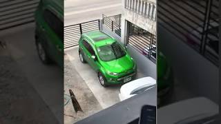 Ford EcoSport Color Changing Paintjob Paramagnetic Paint via Apple Siri [upl. by Dann34]