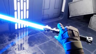 100 SITH vs 1 JEDI In Virtual Reality Blade amp Sorcery [upl. by Linnell404]