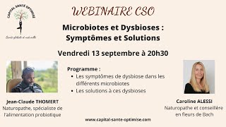 Microbiotes et dysbioses  Symptômes et solutions [upl. by Isnan]