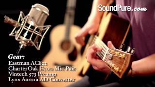 Eastman AC822 Acoustic Guitar Demo  Eastman Guitars [upl. by Airamanna834]