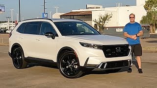 2024 Honda CRV Hybrid Sport Touring  Does It Have The RIGHT Features For The RIGHT Price [upl. by Nonohcle717]