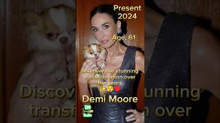 Demi Moore Then And Now brucewillis demimoore antesedepois beforeandafter hollywood [upl. by Millar371]