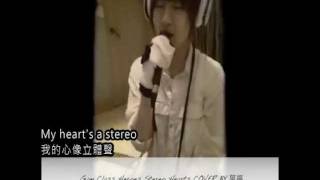 Gym Class HeroesStereo Hearts cover by 阿福 with 中英字幕版 [upl. by Aneekahs]