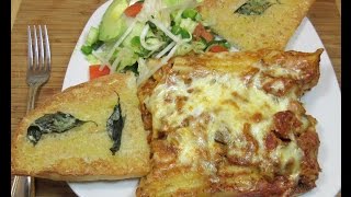 Italian Chicken Ricotta Stuffed Manicotti Recipe  Leftover Chicken [upl. by Ekram]