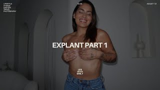 IM GETTING AN EXPLANT  Removing my Breast Implants Part 1  LIFE WITH EMILY [upl. by Terrance809]