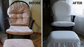 DIY Rocking Chair Slipcover [upl. by Enirahtak]