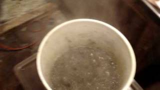 Refining silver chloride to silver metal [upl. by Nuahsyt]