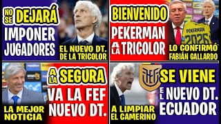 LA FEF VA A LA SEGURA BIENVIENDO A LA TRICOLOR JOSÉ NÉSTOR PÉKERMAN LO CONFIRMÓ FABIÁN GALLARDO [upl. by Etana213]