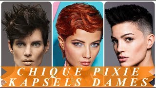 Chique pixie kapsels dames 2018 [upl. by Eduard362]