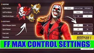 Control Setting Free Fire  Pro Player Setting Free Fire 2022  Free Fire Setting  Free Fire  FF [upl. by Holms]