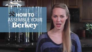 How to Assemble Your Berkey Water Filter System [upl. by Euqnomod192]