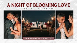 Romantic Surprise Proposal  Wedding Proposal  M Proposals MNL  Manila Philippines [upl. by Latsyrc]