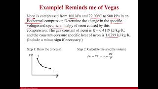 Example Enthalpy Change during an Isothermal Process [upl. by Montagna]