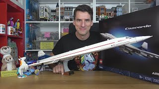 Große Qualitätsprobleme keine Figur aber ein prima Design LEGO® 10318 Concorde [upl. by Aryhs]