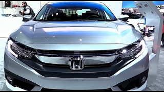 2017 Honda Civic Touring Special Grey  Exterior and Interior  First Impression  Look in 4K [upl. by Devy]