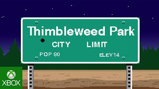 Thimbleweed Park coming to Xbox One [upl. by Ahcas]