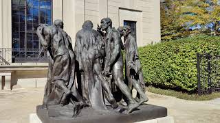 Burghers of Calais Rodin Museum Philadelphia PA 20211101 [upl. by Hares]