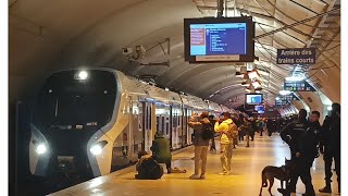 Le premier jour du Z 58000 RER NG sur le RER E [upl. by Terra]